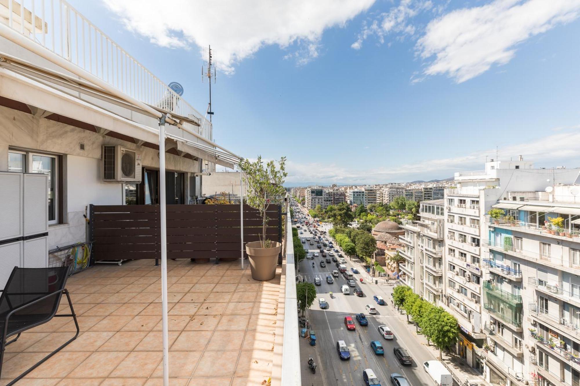 Pearl By Halu!, Penthhouse Suite In The Center Thessaloniki Exterior photo